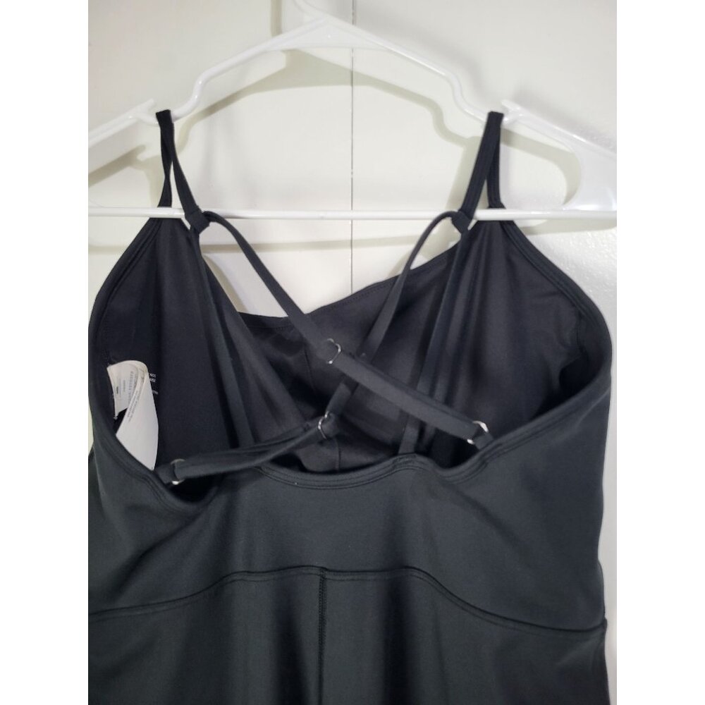 Gilly Hicks Recharge XL Women's Black Jumpsuit Romper One Piece Criss Cross Back - Picture 7 of 10